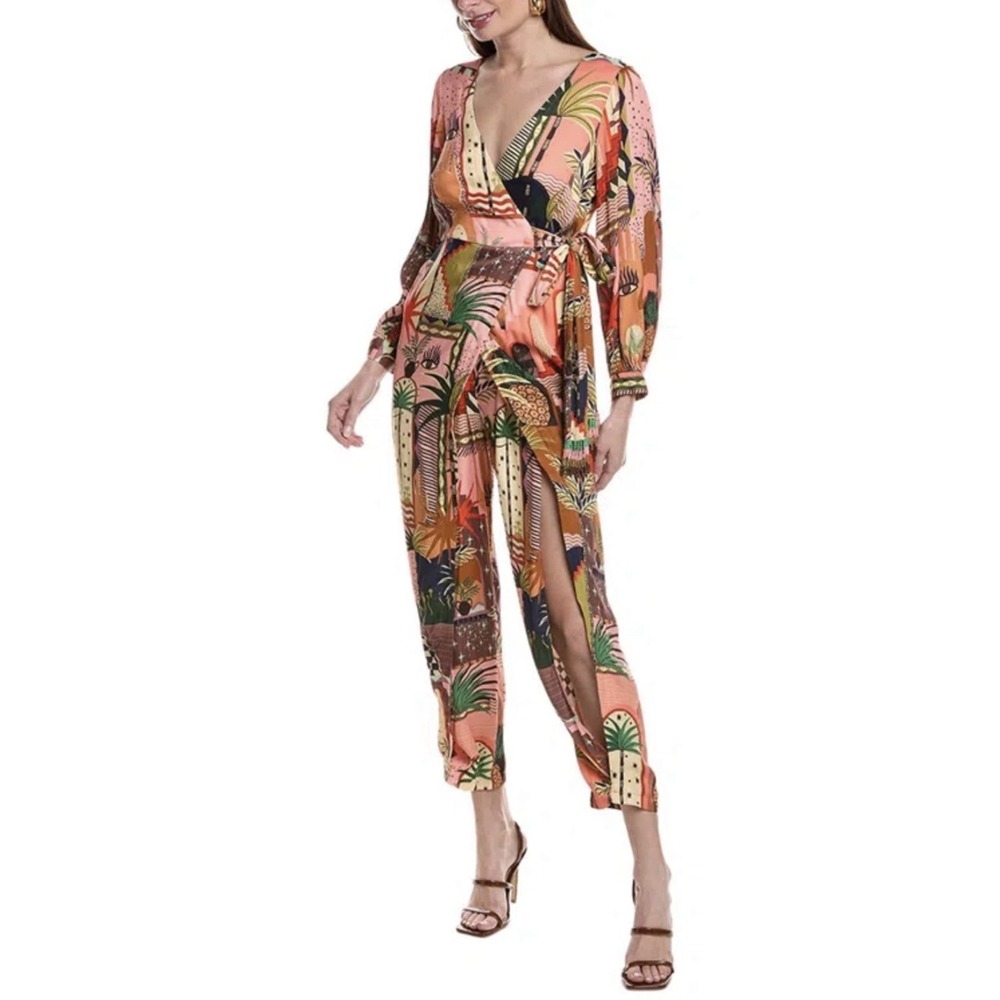 FARM Rio Multicolor Tropical Jumpsuit